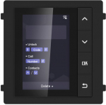 Kuva moodul Hikvision DS-KD-DIS, must v.