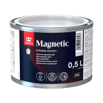 Eriotstarbeline v&auml;rv, universaalsed Tikkurila Magnetic, must v., 0.5 l