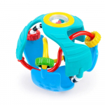 Sensoorne pall Baby Einstein Rattle & Sense, sinine v.