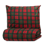J&otilde;ulu voodipesu komplekt Homla Tartan 159680, punane v./roheline v., 70 x 80 cm, 160 x 200 cm