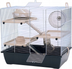 Puur n&auml;rilistele Inter Zoo Pinky, 45.5 cm x 33 cm x 50 cm, must v.