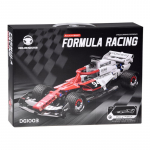 Konstruktor, auto Formula Racing ZA5729, 276 tk, valge/punane