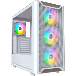 Arvuti korpus Montech XR Wood, valge v.