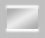 Peegel Vento Prato LED, valgustusega, rippuv, 80 cm x 60 cm, h&otilde;be v. (kahjustatud pakend)