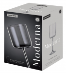 Veiniklaaside komplekt Maison Forine Moderna, klaas, 4 tk