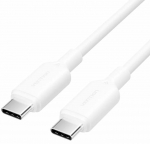 Juhe Vention TRCWH, 2 x USB Type C, 200 cm, valge v., 60 W