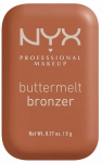 Pruunistav puuder NYX Professional Makeup Buttermelt Bronzer, 02.5-butta ballin, 5 g