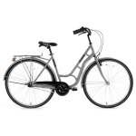 Jalgratas linna- Bisan Ambiance, 28 ", 20" raam, must v./hall v.