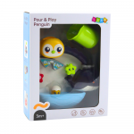 Vannim&auml;nguasi, pingviin Lean Toys Pour & Play, mitmev&auml;rviline