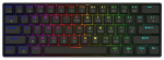 Juhtmega m&auml;nguklaviatuur Savio Blackout X2 Outemu Peach Silent, Inglise (US), must v.
