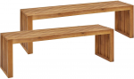 Aiapink Beliani Sulzano, pruun v., 150 cm x 40 cm x 45 cm, 2 tk.