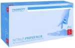 Kindad &uuml;hekordsed MedaSEPT Nitrile Prefer, sinine v., L, 100 tk