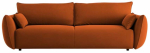Diivanvoodi Cosmopolitan Design Matera Velvet Salvador 14, terracotta v., 108 x 240 cm x 86 cm