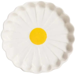 Seebialus Homla Daisy, valge v./kollane v., 11.5 cm x 11.5 cm