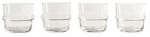 Klaaside komplekt Homla Noran, klaas, 0.3 l, 4 tk