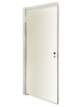 Siseukseleht Viljandi Sile 21-8, universaalne, valge, 204 x 72.5 x 4 cm