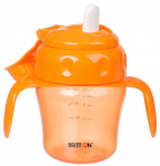 Laste pudel Britton, 150 ml, 6+ kuud, plastik/silikoon