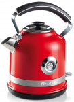 Elektriline veekeetja Ariete Moderna 2854, 1.7 l, roostevaba teras v./punane v.