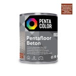 P&otilde;randav&auml;rv Pentacolor Pentafloor Beton, punakaspruun, 0.9 l