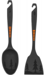 Lusikas GSI Outdoors, nailon/silikoon, must v.