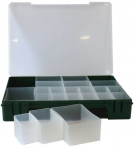 Kalastuskast Fishing Box, 32.2 cm, 570 g, l&auml;bipaistev/tumeroheline