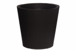 Lillepott 4Living 276390, pol&uuml;prop&uuml;leen (pp), 39 cm x 39 cm, &Oslash; 39 cm, must v.