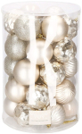 J&otilde;ulupuu m&auml;nguasjade komplekt Springos CA0874, kuldne v., 8 cm, 8 cm, plastik, 30 tk