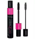 Ripsmetu&scaron;&scaron; Rimmel London Day 2 Night, 9.5 ml, must v. black