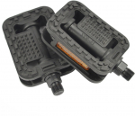 Pedaal 2K, plastik, must, 2 tk