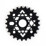 Hammasratas Fiend Palmere 25T, alumiinium, must