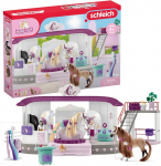 Kujukeste komplekt Schleich Horse Club Beauty Salon 42588, 99 tk, mitmev&auml;rviline