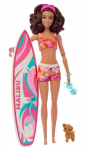 Nukk Mattel Barbie Surf Doll HPL69, 29 cm, mitmev&auml;rviline