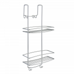 Riiul du&scaron;iuksele Metaltex Onda, 26 cm x 58 cm x 20 cm, h&otilde;be v.