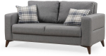 Diivanvoodi Atelier Del Sofa Kristal 2, tumehall v., 169 x 90 cm x 86 cm