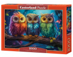 Pusle Castorland Little Owls 105175, 47 cm x 68 cm, 1000 tk, mitmev&auml;rviline