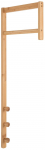 Seinale kinnitatav riidepuu House Nordic Trento, 82 cm, puidu v.