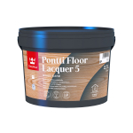 Lakk, t&auml;ismatt Tikkurila Pontti Floor Laquer 5, 2.7 l