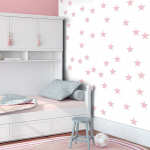 Tapeet Artgeist Pink Stars WSR10M675, 1000 cm x 50 cm