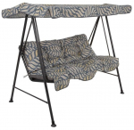 Aiakiik Patio Tora, kollane v./hall v., 175 cm x 95 cm x 140 cm