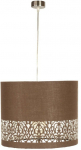 Valgusti rippuv Candellux Arabesca, E27, 1 x 60 W, pruun v.
