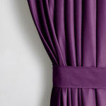 &Ouml;&ouml;kardin Restilo Velvet, violetne v., 140 cm x 270 cm