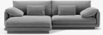 Nurgadiivan Micadoni Torino MIC_LC_184_F1_TORINO4, helehall v., vasak, 250 x 170 cm x 83 cm