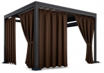 Paviljoni kardin ZMOT-09, 155 x 210 cm, tumepruun v.