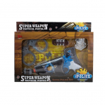 Politseiniku m&auml;nguasjad The Police Super Weapon Tactical Pistol, mitmev&auml;rviline