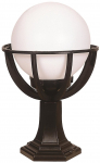 Vabalt seisev v&auml;lisvalgusti Opviq BSU-68080-BSY-M6-KOP, 60W, E27, IP65, must v., 30 cm x 45 cm
