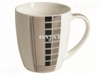 Tass Domotti Modern, valge v./pruunikas v., 0.36 l