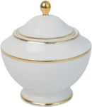 Suhkrutoos Quality Ceramic Prima Gold, kuldne v./valge v., 250 ml