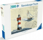 Pusle Ravensburger Sailing Lighthouse, 75 cm x 98 cm, 2000 tk, mitmev&auml;rviline