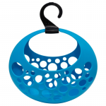 Pesukorv, pesul&otilde;ksudele Gio`style Love, 29 cm x 13 cm, plastik, sinine v.