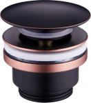 Vannikork valamute jaoks Mexen Klik-Klak, messing, 4 cm x 4 cm, &Oslash; 40 mm